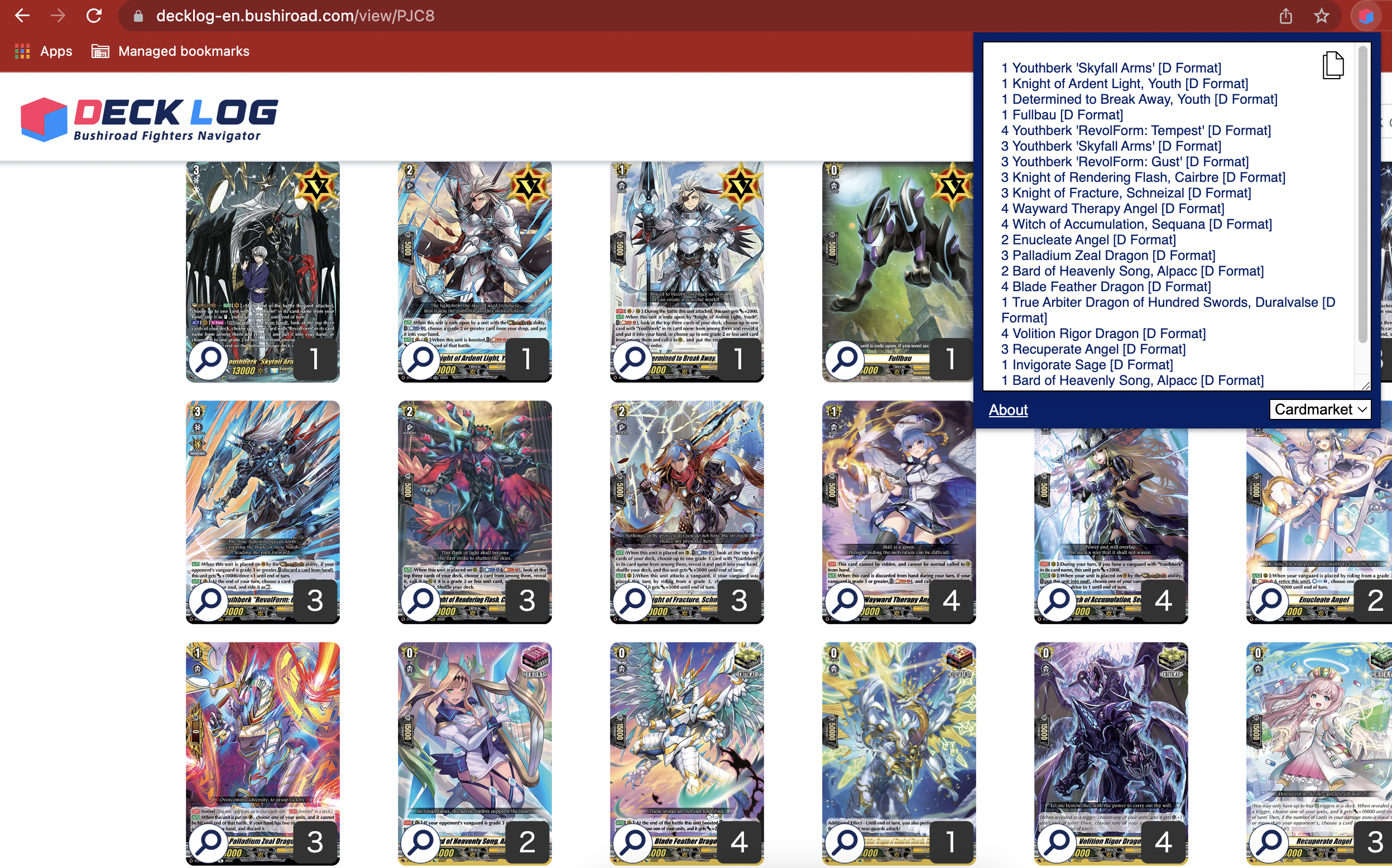 CFV Deck Exporter